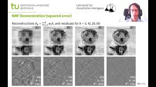 NLP N5 Examples for Nonnegative Matrix Factorization [upl. by Kenna]