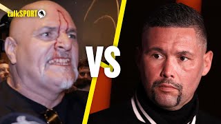 JOHN FURYS NOT GONNA HEADBUTT ME 🤬 Tony Bellew FURIOUSLY responds to John Fury  talkSPORT [upl. by Tjader327]