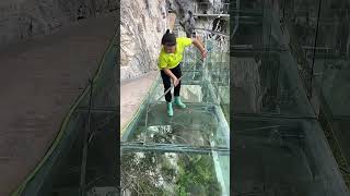 Sky glass bridge cleaning Process [upl. by Noswal]