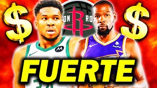 ROCKETS A POR ANTETOKOUNMPO Y DURANT HISTÓRICO HARDEN Y RANDLE [upl. by Wilkens126]