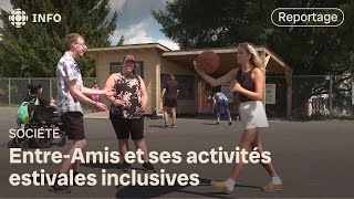 Des activités estivales inclusives à l’association EntreAmis [upl. by Llahsram301]