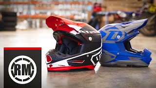 6D ATR1 amp ATR2 Motocross Helmet Comparison [upl. by Aisauqal]