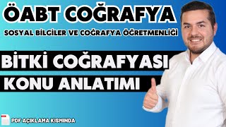 Bitki Coğrafyası  Öabt Coğrafya  Sosyal Bilgiler  Enes Hoca Öabtcoğrafya [upl. by Stich]