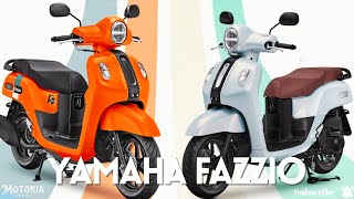 Yamaha Fazzio 2024 The Perfect Scooter Blend of Cool amp Comfy  Blue Core Hybrid Engine [upl. by Saihttam654]