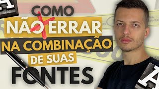 Como Combinar Fontes de Forma Profissional no Canva  Renato do Canva [upl. by Piper]