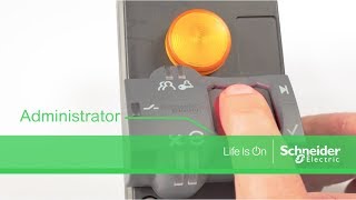 Possible to erase the first administrator in Harmony XB5S  Schneider Electric Support [upl. by Schug]