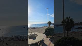 Los Cristianos Tenerife Strand пляж Лос Кристианос Тенерифе 1112024 [upl. by Rakabuba462]