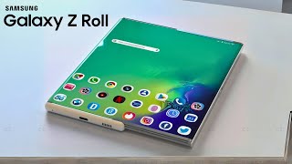 Galaxy Z Roll 5G  FIRST LOOK [upl. by Retepnhoj]