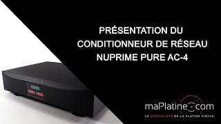 Présentation du conditionneur de réseau NuPrime Pure AC4 [upl. by Enairda41]