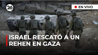 🔴 Cámaras EN VIVO desde el Hospital Soroka adonde fue llevado el REHEN ISRAELÍ RESCATADO [upl. by Kyl]