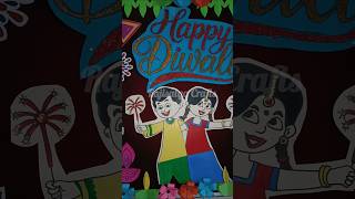 Diwali Pinboard decor reelitfeelit rajisatyacrafts trending viralvideo diwalispecial diwali [upl. by Enirehtac]