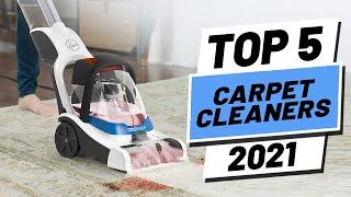 Top 5 BEST Carpet Cleaners of 2021 [upl. by Enilorac999]