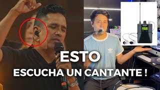 Lo que escucha un CANTANTE en concierto In Ears [upl. by Gerdi]