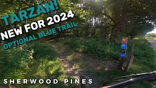 Tarzan  BRAND NEW MTB Trail at Sherwood Pines [upl. by Yhtomiht]