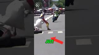 Rider Knocked Down… Then Strikes Back with Shocking Sandbag Revenge [upl. by Ringe]