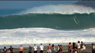 WAVES OVER 20 FEET  Surfing XXL Puerto Escondido [upl. by Terena800]