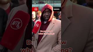 “It’s Not EASY Supporting Arsenal” 🗣️ [upl. by Etnovert687]