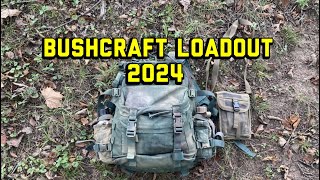 Bushcraft Loadout for 2024 [upl. by Enelhtak]