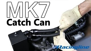 Racingline Catch Can Install on a MK7 GTI [upl. by Aiello798]