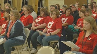 Blanchester teachers union says Board of Education wants to go back on deal [upl. by Nirrat67]