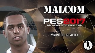 PES 2017 Face Build Malcom Girondins Bordeaux [upl. by Noleta673]