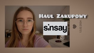 Haul zakupowy Sinsay 2024 🛍️✨ [upl. by Tamis483]