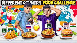 Eating Different Country 🌎Food Challenge 🍔  Tsg Jash Vs Tsg Mann🥊  Mann Vlogs [upl. by Carrie993]