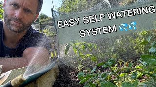 How to setup automatic garden WATERING SYSTEM for your GARDEN  🛠️ 💦💦 [upl. by Assirrak39]