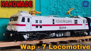 Handmade Wap  7 Locomotive  Wap  7 Locomotive Made From Cardboard  indianrailways [upl. by Yodlem982]