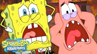 41 MINUTES of SpongeBob amp Patrick SCARED 🫣  SpongeBobOfficial [upl. by Allenrac109]