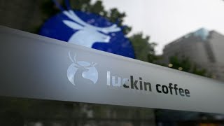 How Chinese startup Luckin Coffee is competing with Starbucks [upl. by Aisel865]