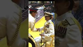 Majlis Istiadat Bersanding Pengantin Diraja Brunei [upl. by Elokcin380]