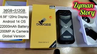 Doogee VMax Plus  Android 14 with 22000mah Battery amp 200mp Ai Camera 36gb RAM amp 512gb ROM [upl. by Catherin]