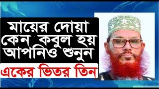 Bangla waz delwar hossain sayeedi মায়ের দোয়া কেন কবুল হয়✅ [upl. by Enamart]