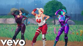 Fortnite Perfect Timing  7 Rings Emote Ariana Grande 💖 [upl. by Nawad]