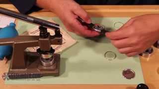 How to Press Tension Ring Crystals Using a Crystal Press [upl. by Burrell]