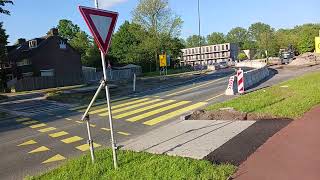 Verkeerssituatie Krusemanlaan Heerhugowaard B6 tegenstrijdig [upl. by Hillard971]