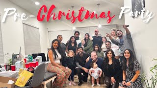 తెలుగు PreChristmas party  potluck dinner  Indian 🇮🇳 in America 🇺🇸  Dallas [upl. by Selym]