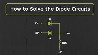 How to Solve the Diode Circuits Explained with Examples [upl. by Faus789]