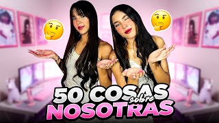 50 Cosas Sobre Nosotras ¿Nos Bañamos Juntas 👯‍♀️😱 [upl. by Ahsiekit]