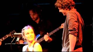 Jon Groff and Betty Gilpin singing at Joes Pub [upl. by Ainos381]