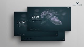 Give Your Desktop The Wow Factor  Elegant Clean Look 2021  Windows 10 Customization  Rainmeter [upl. by Ydwor]