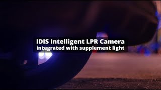 IDIS Intelligent LPR Camera [upl. by Nudd151]