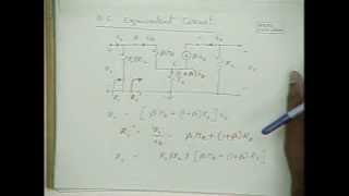 RVR BE 23 BJT small signal analysis [upl. by Nnylyaj]