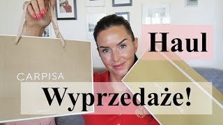 HAUL  WYPRZEDAŻE 🛍  ZARA CARPISA RESERVED MK [upl. by Enaek]