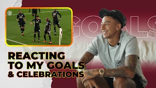 Reacting to My Best Goals amp Iconic Celebrations [upl. by Alemat]