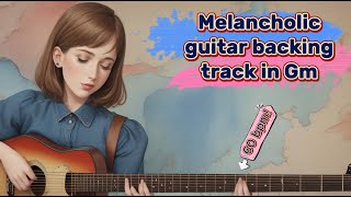 G Minor Guitar Backing Track  Jam Track  Acoustic Backing Track [upl. by Zena]