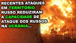 Recentes explosões na Russia diminuíram capacidade de ataque dos russos na Ucrânia [upl. by Sibell]