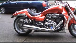 2008 m109r with Cannon Exhaust [upl. by Atinra]