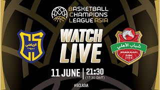 Al Riyadi v Shabab Al Ahli  Full Basketball Game  BCLASIA 2024 [upl. by Eidorb]